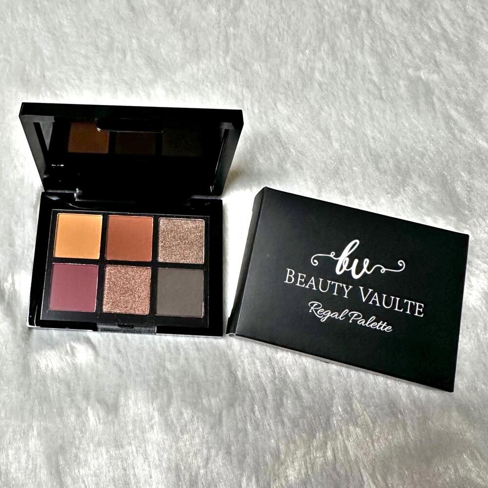NIB Beauty Vaulte Regal Palette 6 Color Eyeshadow Set 10.8g